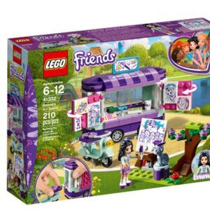 Lego Friends Emma's Art Stand 41332 Partial Set